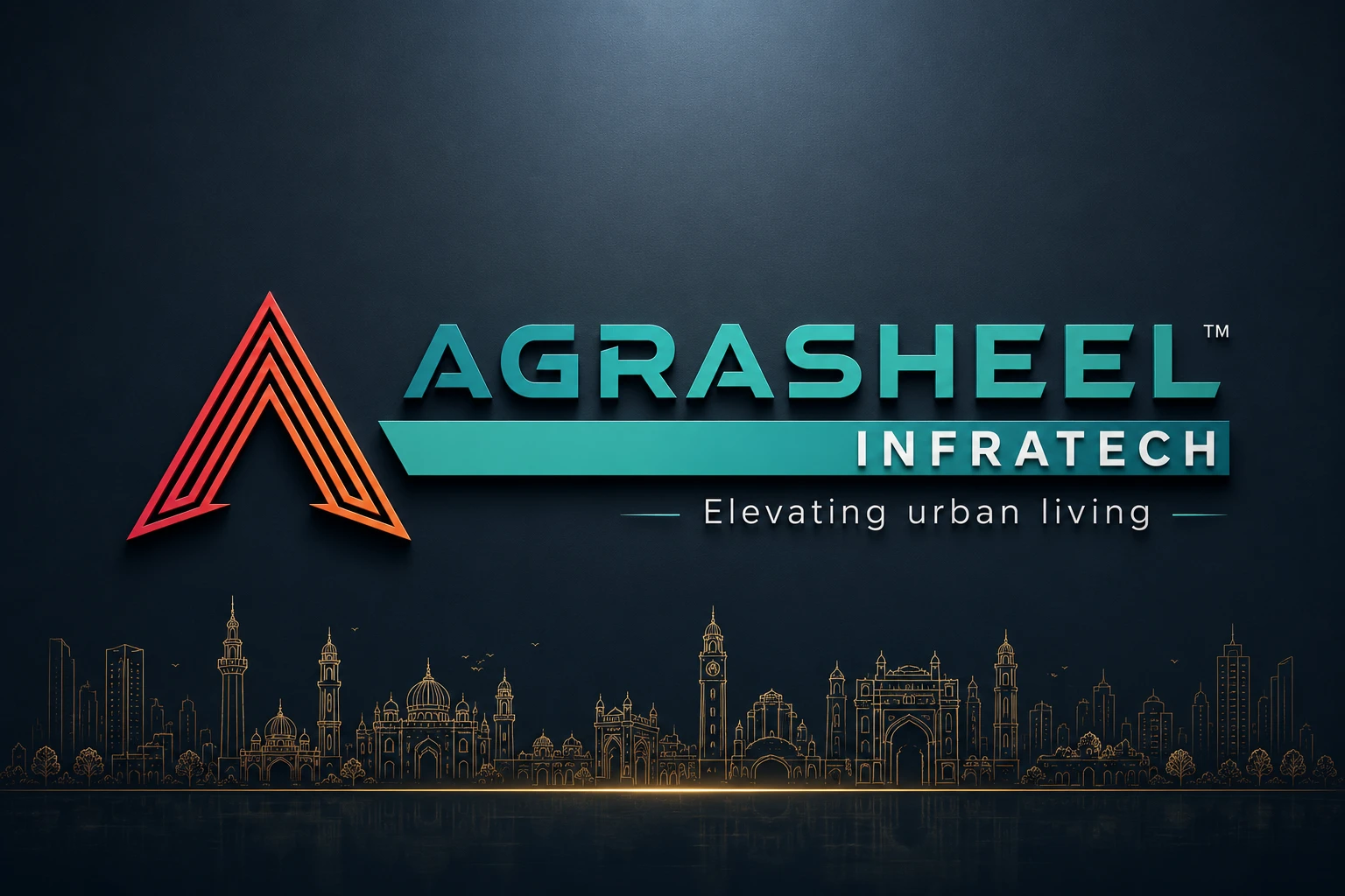 Agrasheel Infratech official logo for Lucknow residential projects