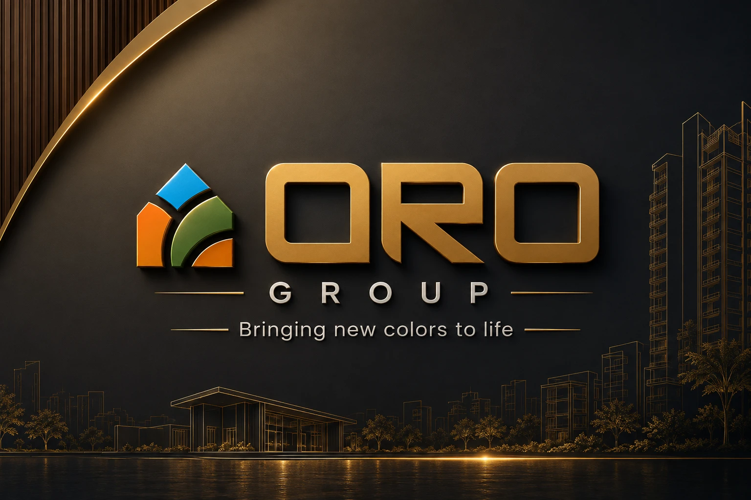 ORO Group official logo for Lucknow residential projects