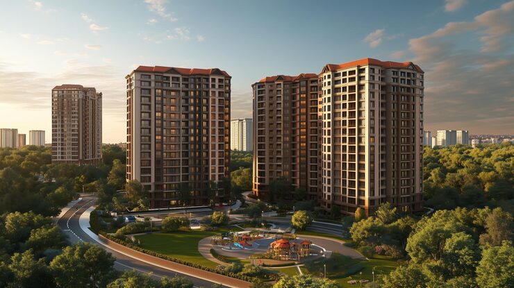 Pradhan City residential plots in Gomti Nagar Lucknow