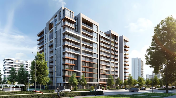 DPS Meridian Heights under construction apartments in Sushant Golf City Lucknow
